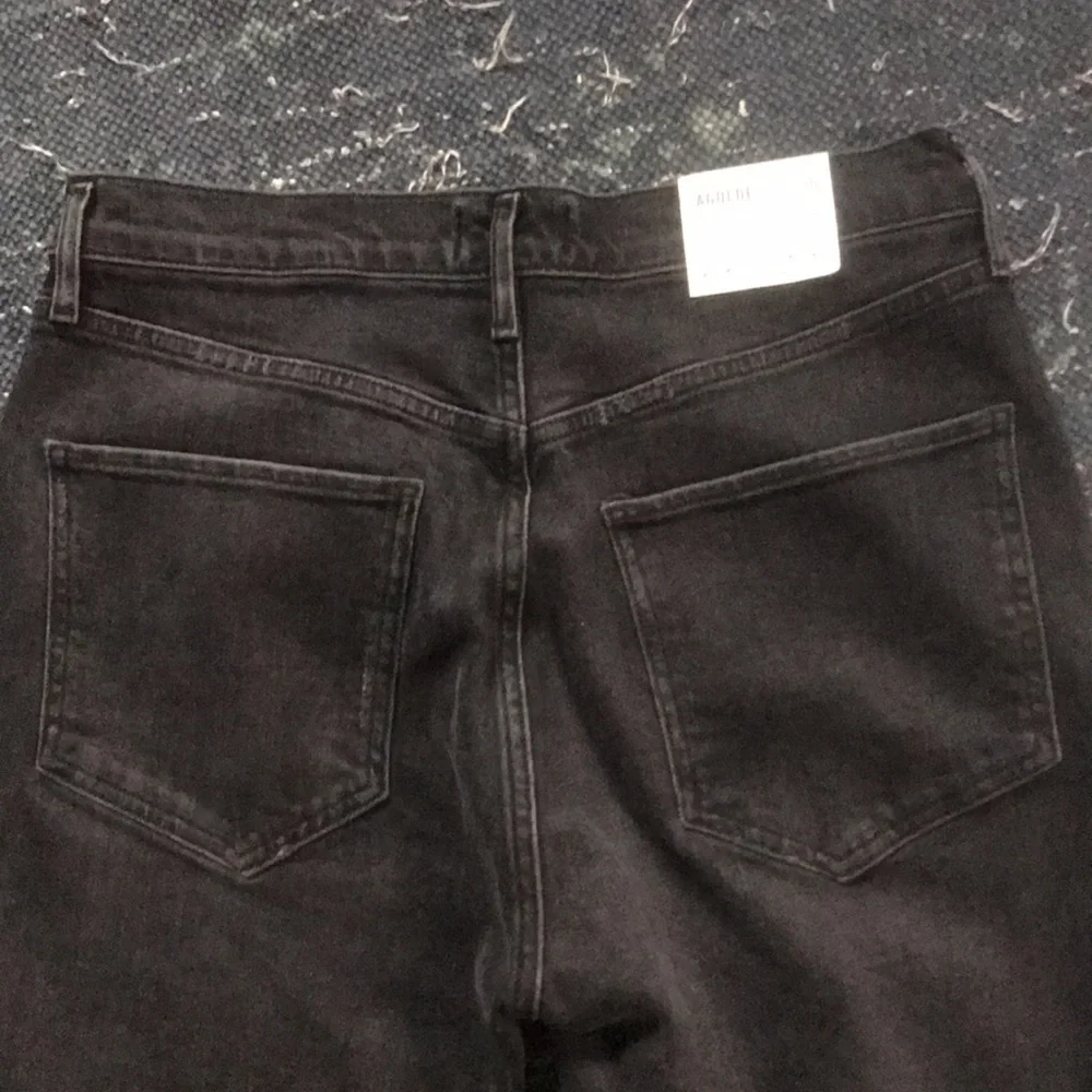 NWT AGolde Riley Hi Rise Straight Crop Progress 30